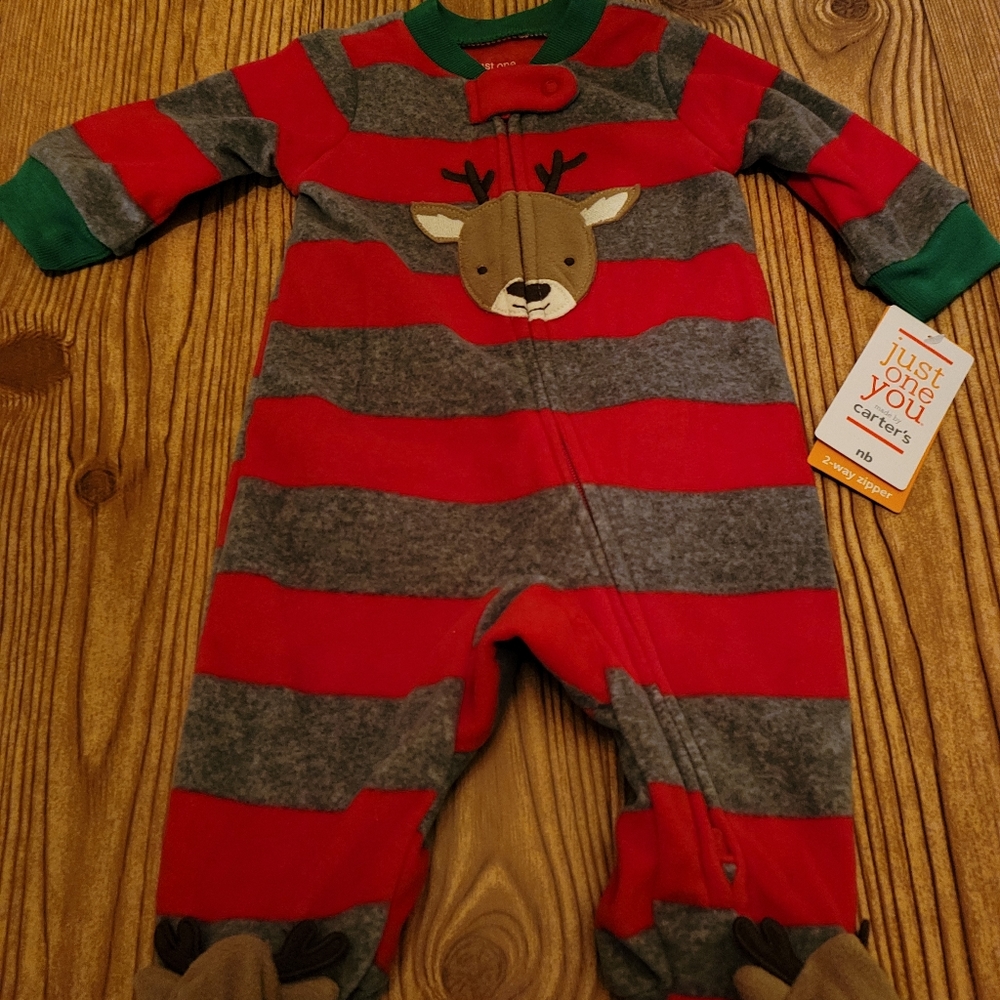 Reindeer holiday PJ